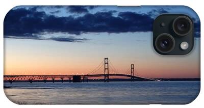 Mackinaw Bridge iPhone Cases