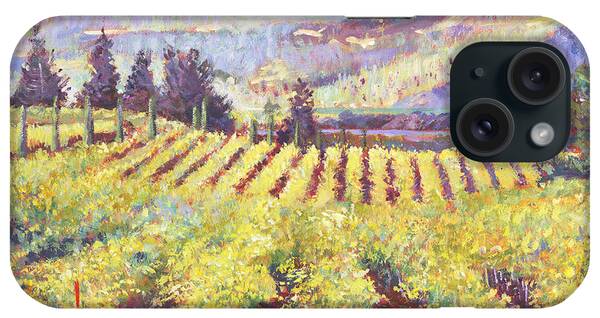 Grape Vines Paintings iPhone Cases