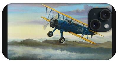 Airplanes Paintings iPhone Cases