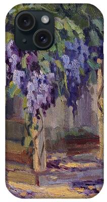 Wisteria In Bloom iPhone Cases