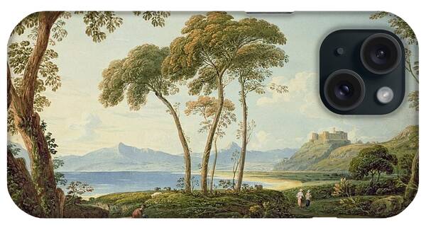 Landscape With Harlech Castle iPhone Cases