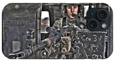 M240 Machine Gun iPhone Cases