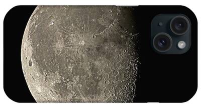 Waning Gibbous Moon iPhone Cases