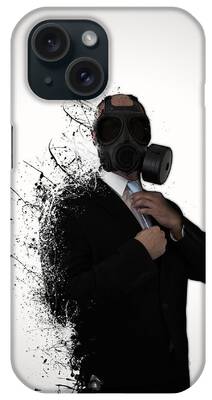 Masked Man iPhone Cases