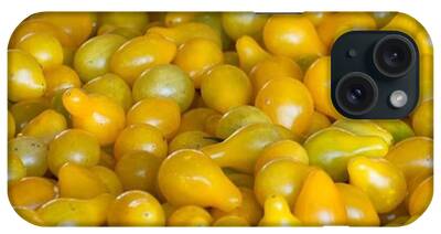 Yellow Pear iPhone Cases