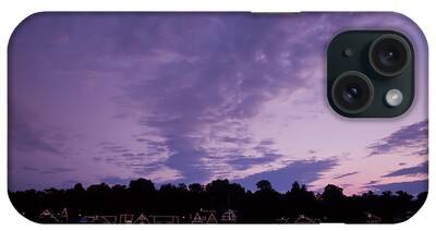 Boathouse Row In Twilight iPhone Cases