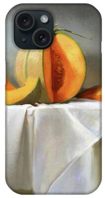 Cantaloupe Paintings iPhone Cases
