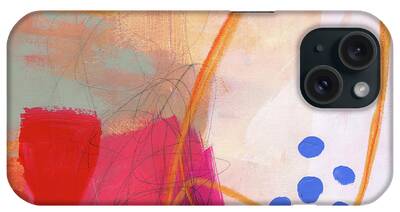 Acrylic On Wood Paintings iPhone Cases