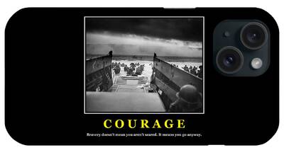 Courage Photos iPhone Cases