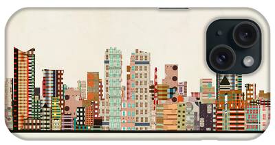 Fort Worth Paintings iPhone Cases