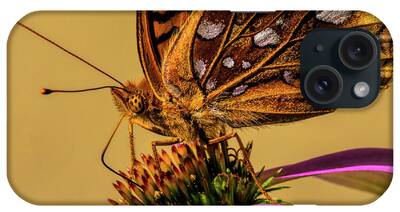 Great Spangled Fritillary iPhone Cases
