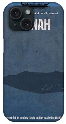 Whale Mixed Media iPhone Cases