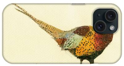 Ring Necked Pheasant iPhone Cases