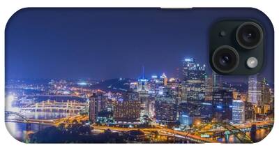Pittsburgh Skyline iPhone Cases