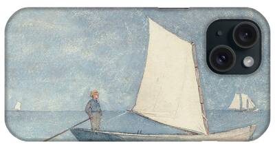 Winslow Homer Boat iPhone Cases