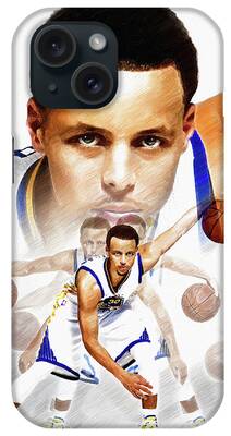Golden State Warriors Steph Curry iPhone Cases