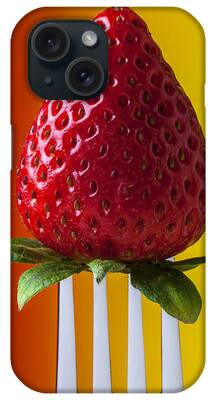 Strawberry Still Life iPhone Cases