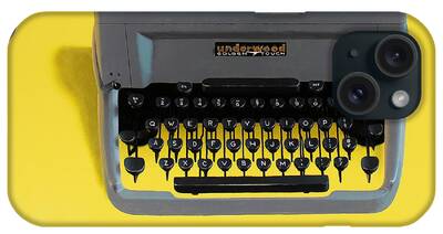 Typewriter Paintings iPhone Cases