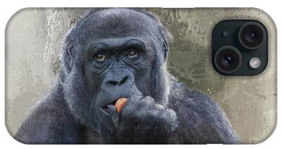Western Gorilla iPhone Cases