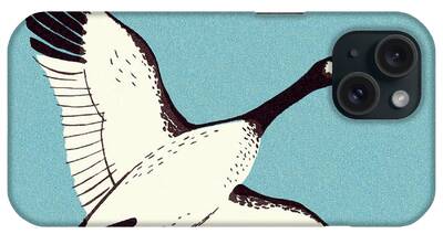 Blue Winged Goose iPhone Cases