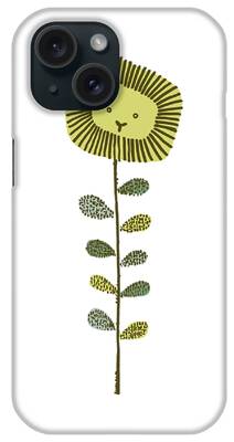 Flower Design Drawings iPhone Cases
