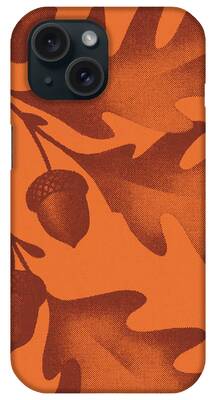 Fall Foliage Drawings iPhone Cases