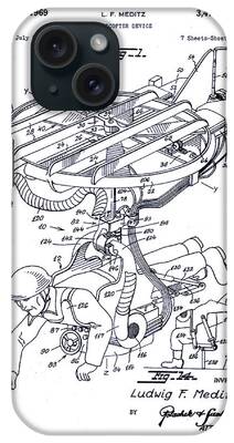 Helicopter Patents iPhone Cases