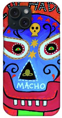 Lucha Paintings iPhone Cases