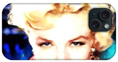  Painting - Marilyn Monroe In Monkey Bizness  Bleeked by Catherine Lott