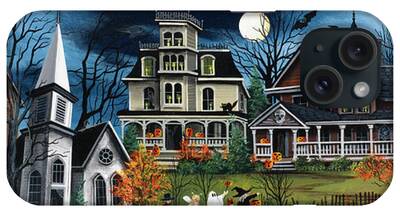 Haunted House iPhone Cases