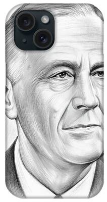 Fdr Drawings iPhone Cases