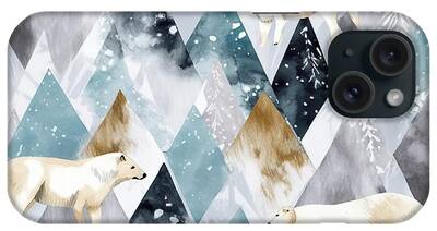 Winterly Forest iPhone Cases