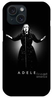 Adele Digital Art iPhone Cases