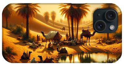 Arabian Camel iPhone Cases