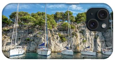 A Sailboat In Marseille iPhone Cases