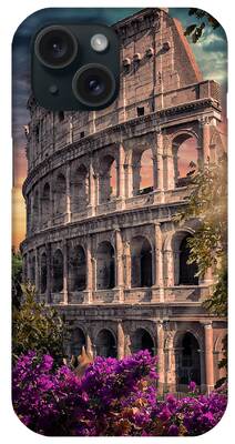 Rome Colosseum Italy Roman Ancient Famous Architecture Landmark Roma iPhone Cases
