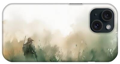 Natural Forces Paintings iPhone Cases
