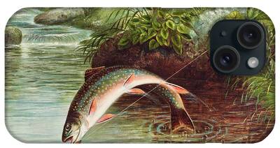 Leaping Trout iPhone Cases