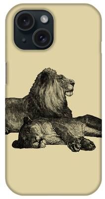 Male Profile iPhone Cases