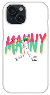 Baseball Uniform Digital Art iPhone Cases