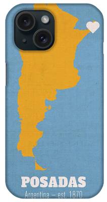 1870 Mixed Media iPhone Cases