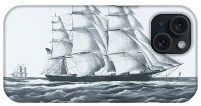 Under The Ocean Drawings iPhone Cases