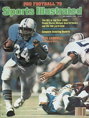 Image Gallery of NFL Running Back Earl Campbell