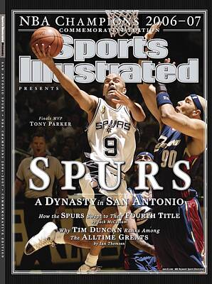 San Antonio Spurs 2003 NBA Champions Commemorative Poster - Starline Inc.
