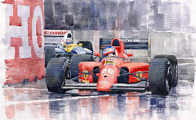 Details about   24x36 14x21 Poster F1 Racing Car Star Art Gift E-288 