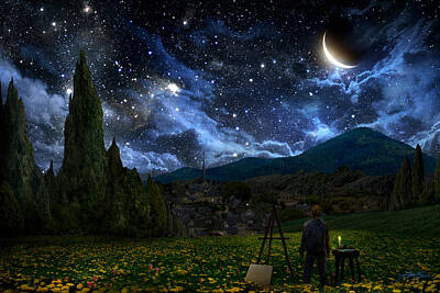 Starry Night Posters