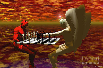 Chess - Chess is the Art of Analysis Poster by NoPlanB