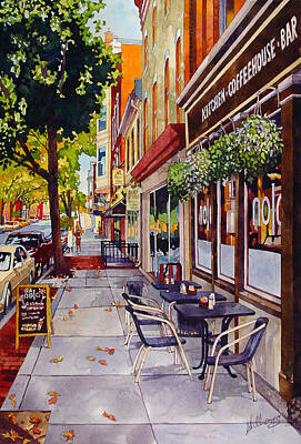 Outdoor Cafes Posters