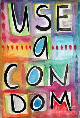 Colorful Condom Posters