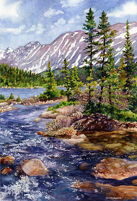 River - Art Sale Fine Posters America for Colorado